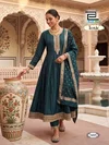 Toxic By Blue Hills Vichitra Zari Plus Size Anarkali Kurti Set 